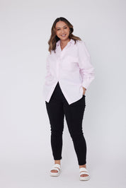 YASMIN Shirt Pink Stripe