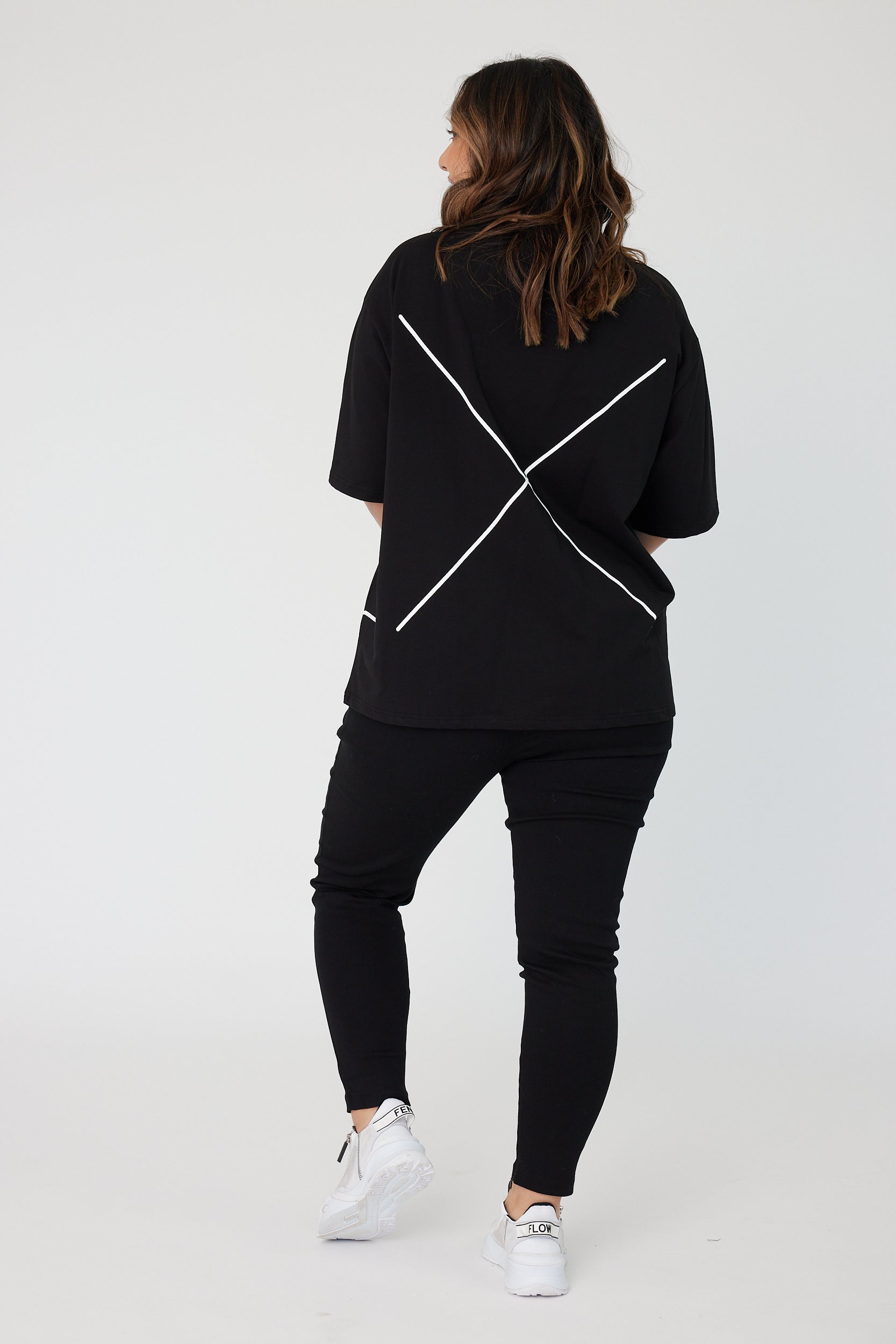 ECRU T-Shirt Black