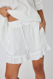 LUNA Shorts White