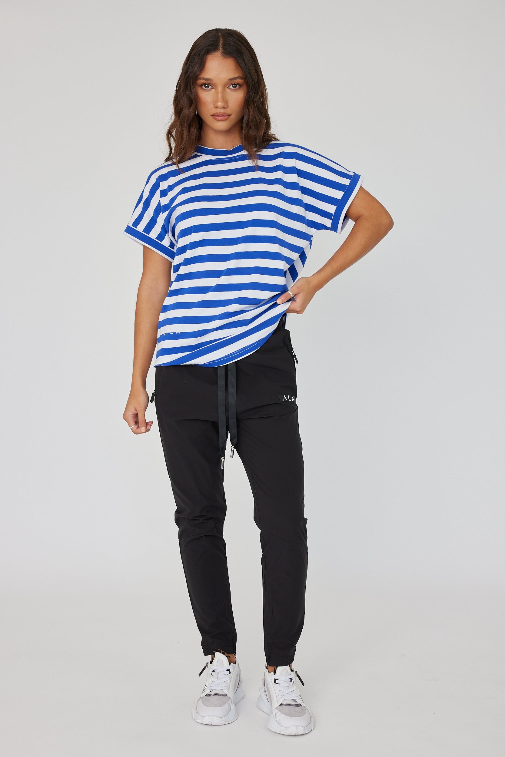 SANFORD T-Shirt Blue & White Stripe