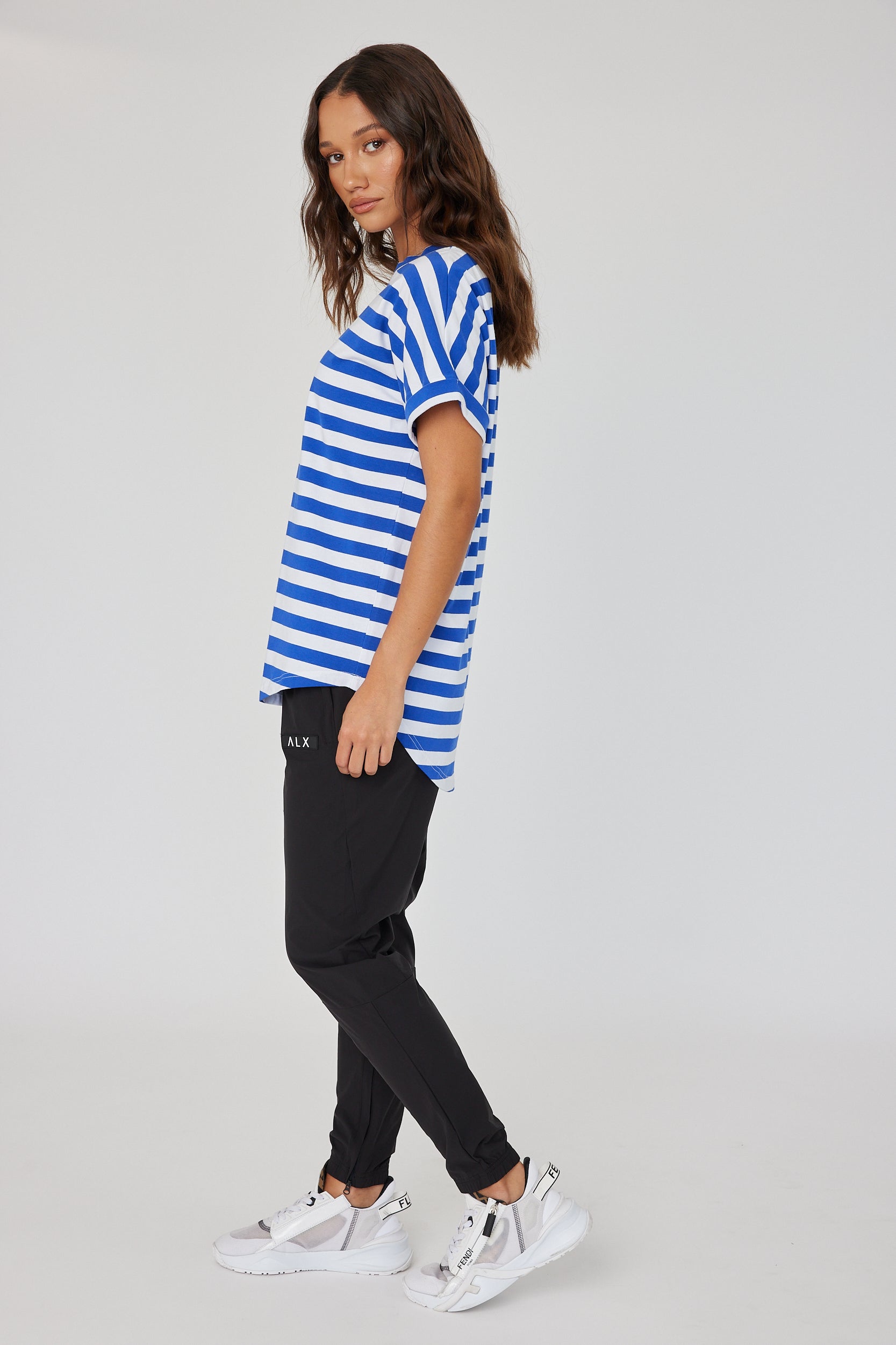 SANFORD T-Shirt Blue & White Stripe