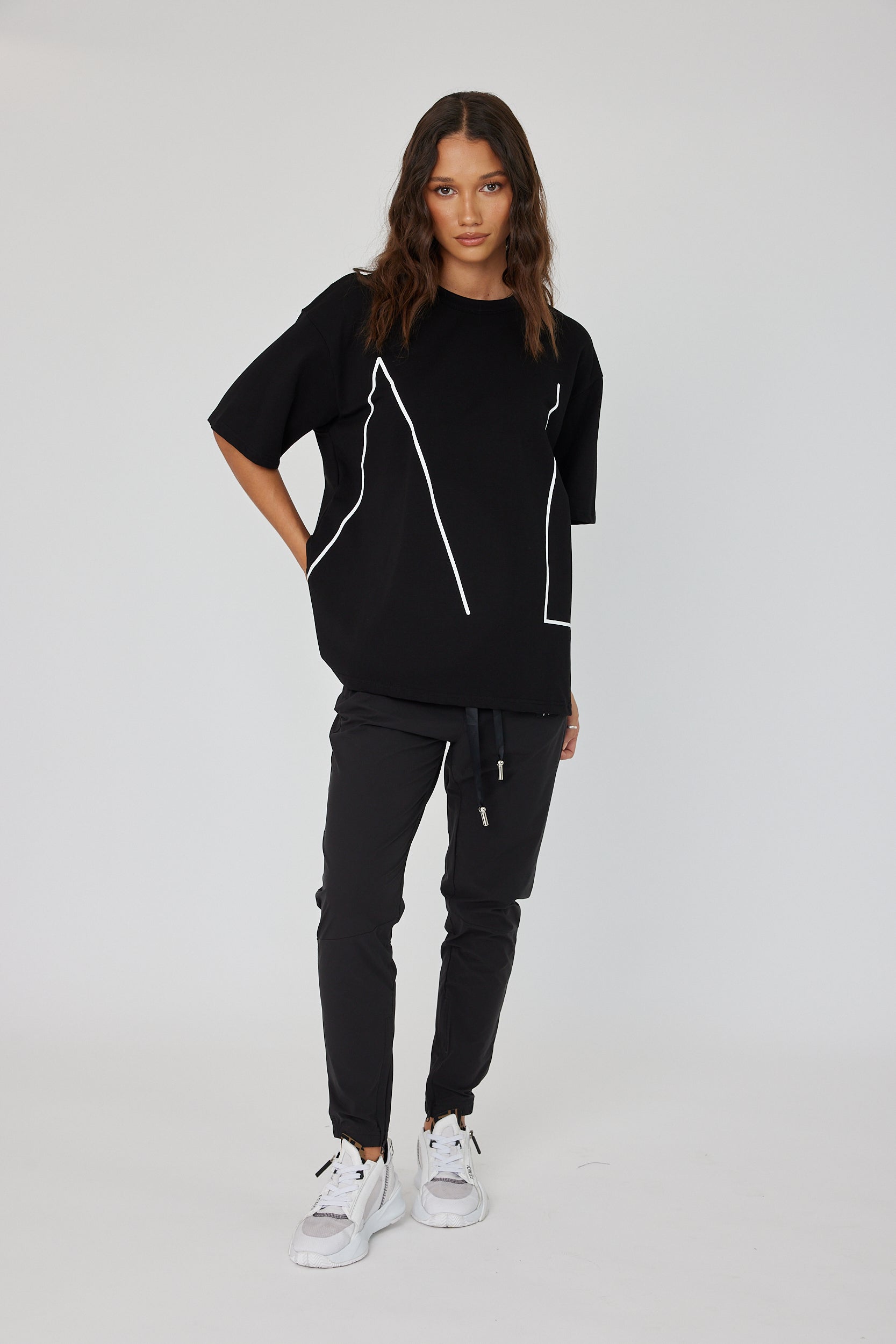 ECRU T-Shirt Black