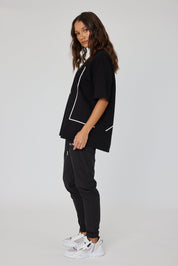 ECRU T-Shirt Black