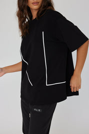 ECRU T-Shirt Black