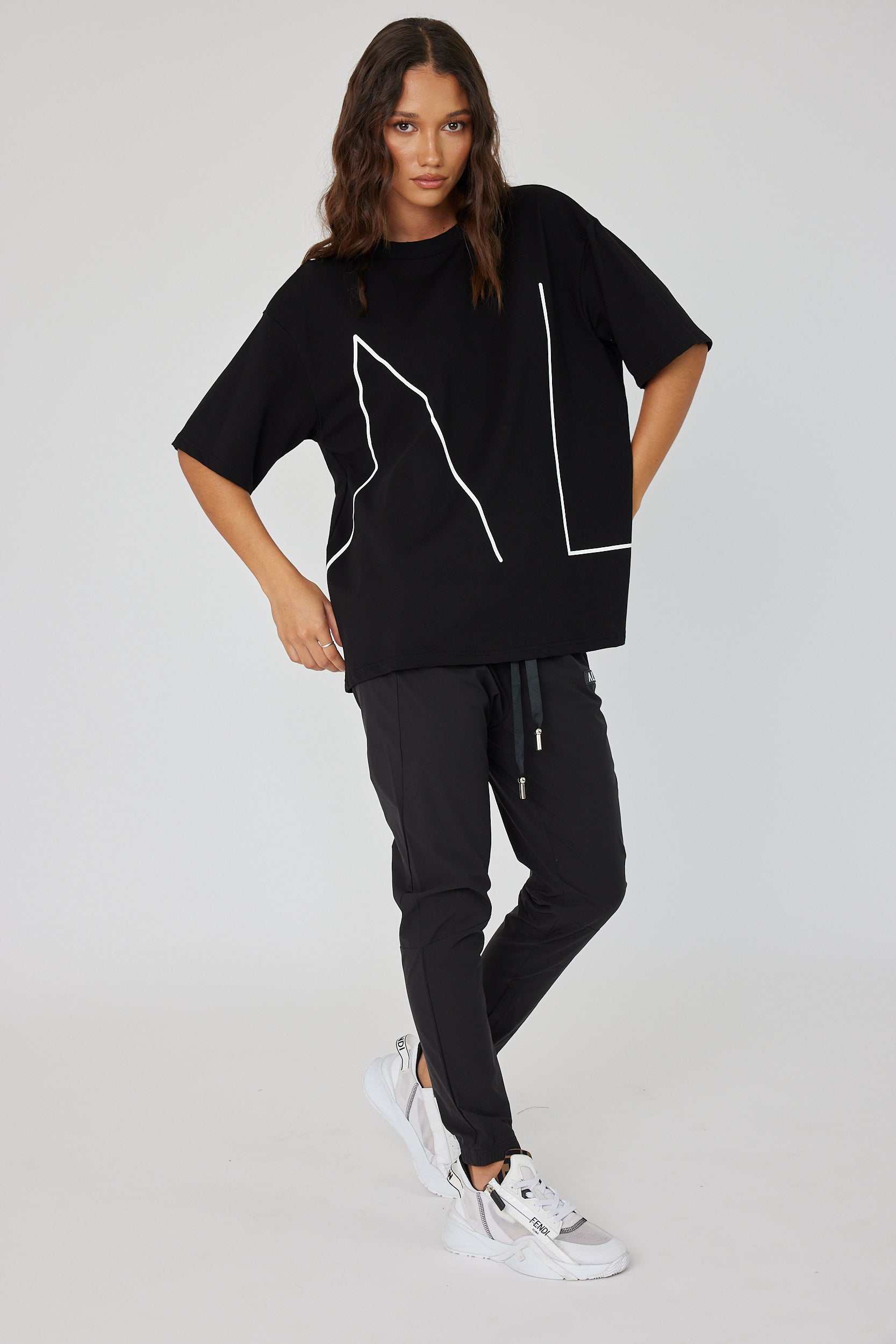 ECRU T-Shirt Black