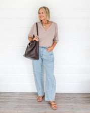 NIX V-Neck T-Shirt Coco