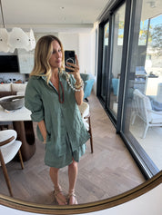 RAZ Shorts Dusty Green