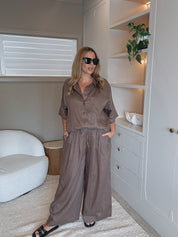 TERI Pants Chocolate