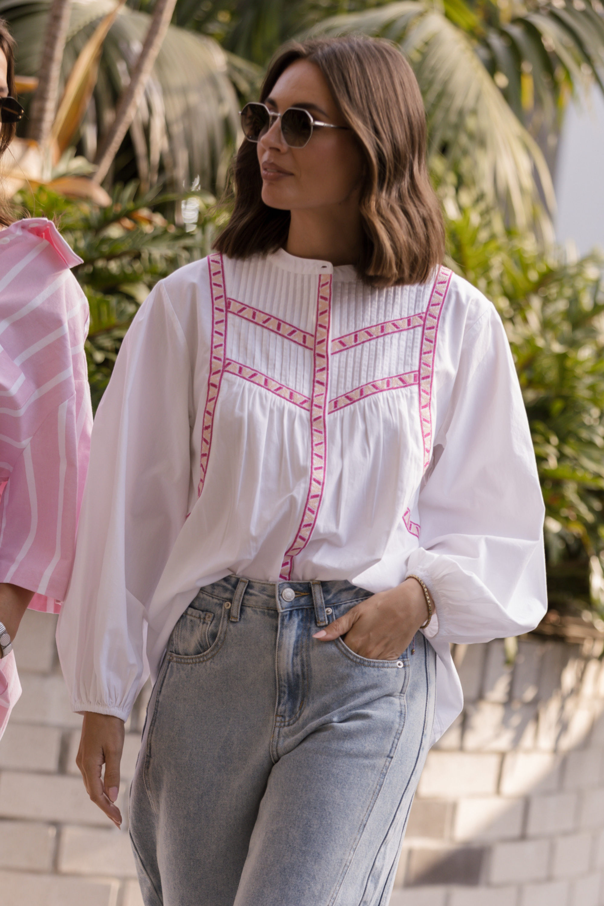 SILAS Blouse White
