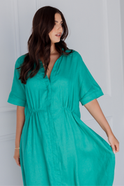MAKILA Dress Emerald