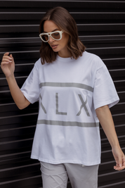 VEGAS T-Shirt White/Grey