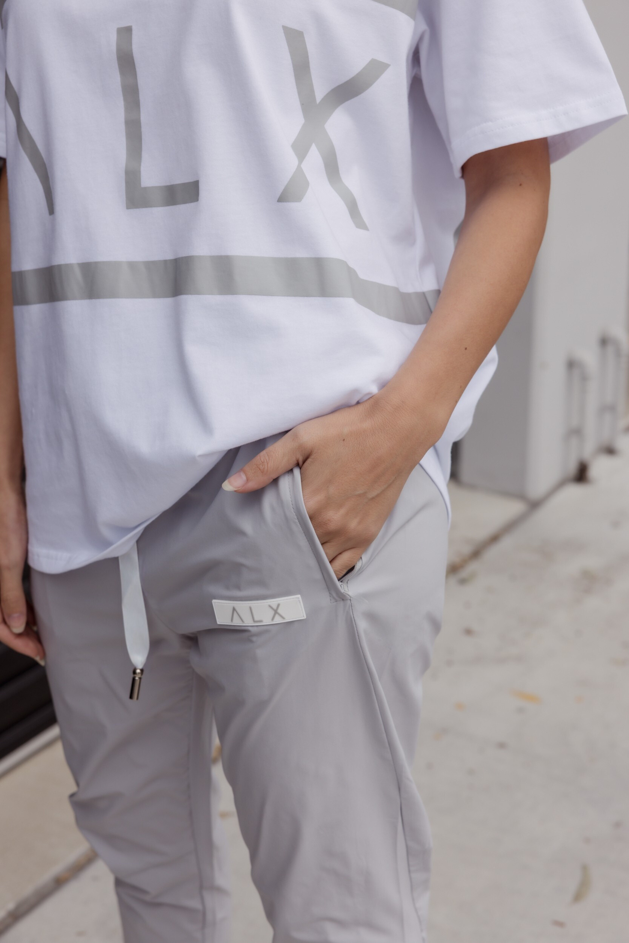 WOLFGANG Pants Light Grey
