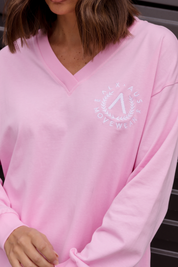 JOSSY Long Sleeve Top Pink