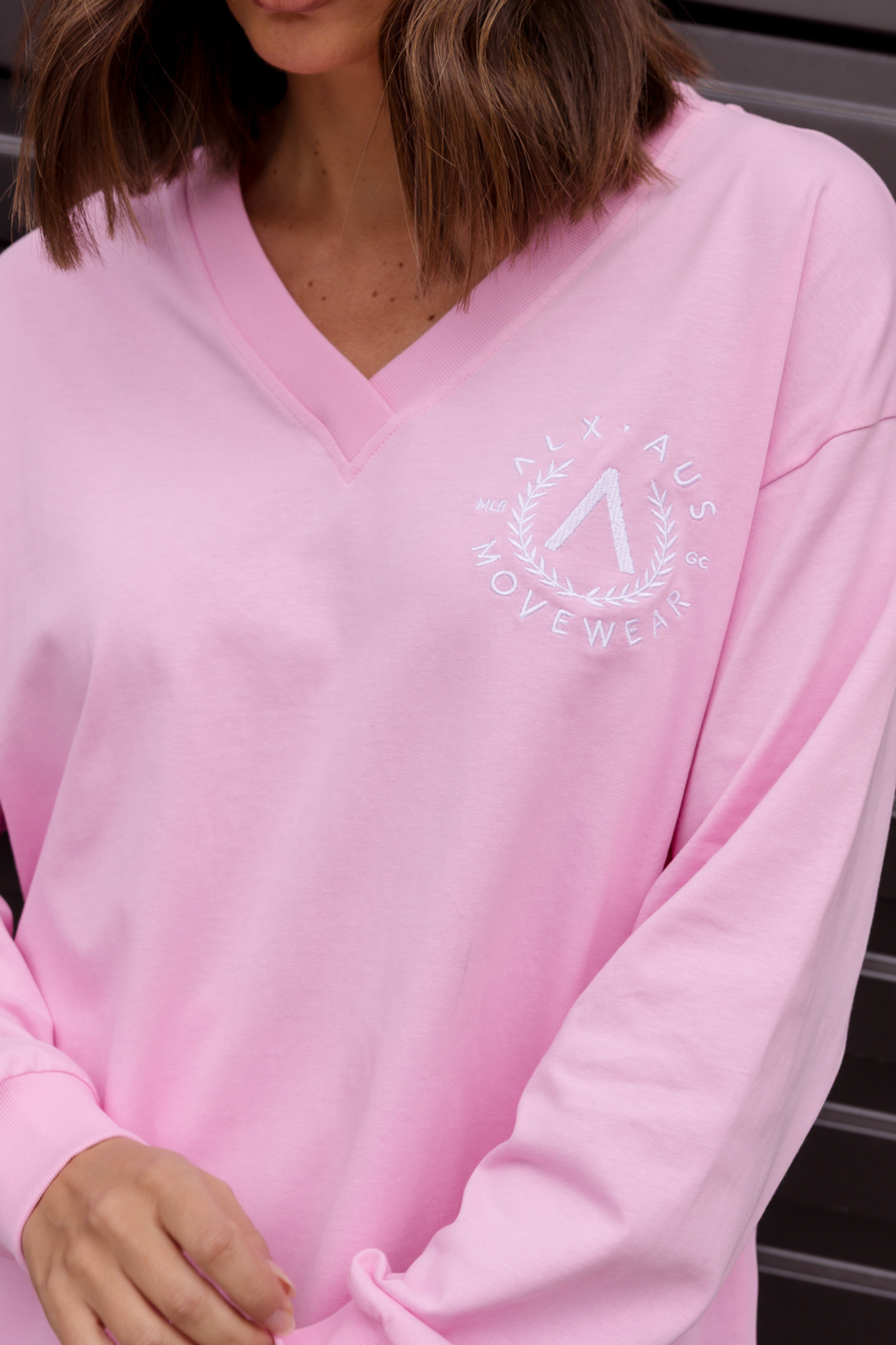 JOSSY Long Sleeve Top Pink