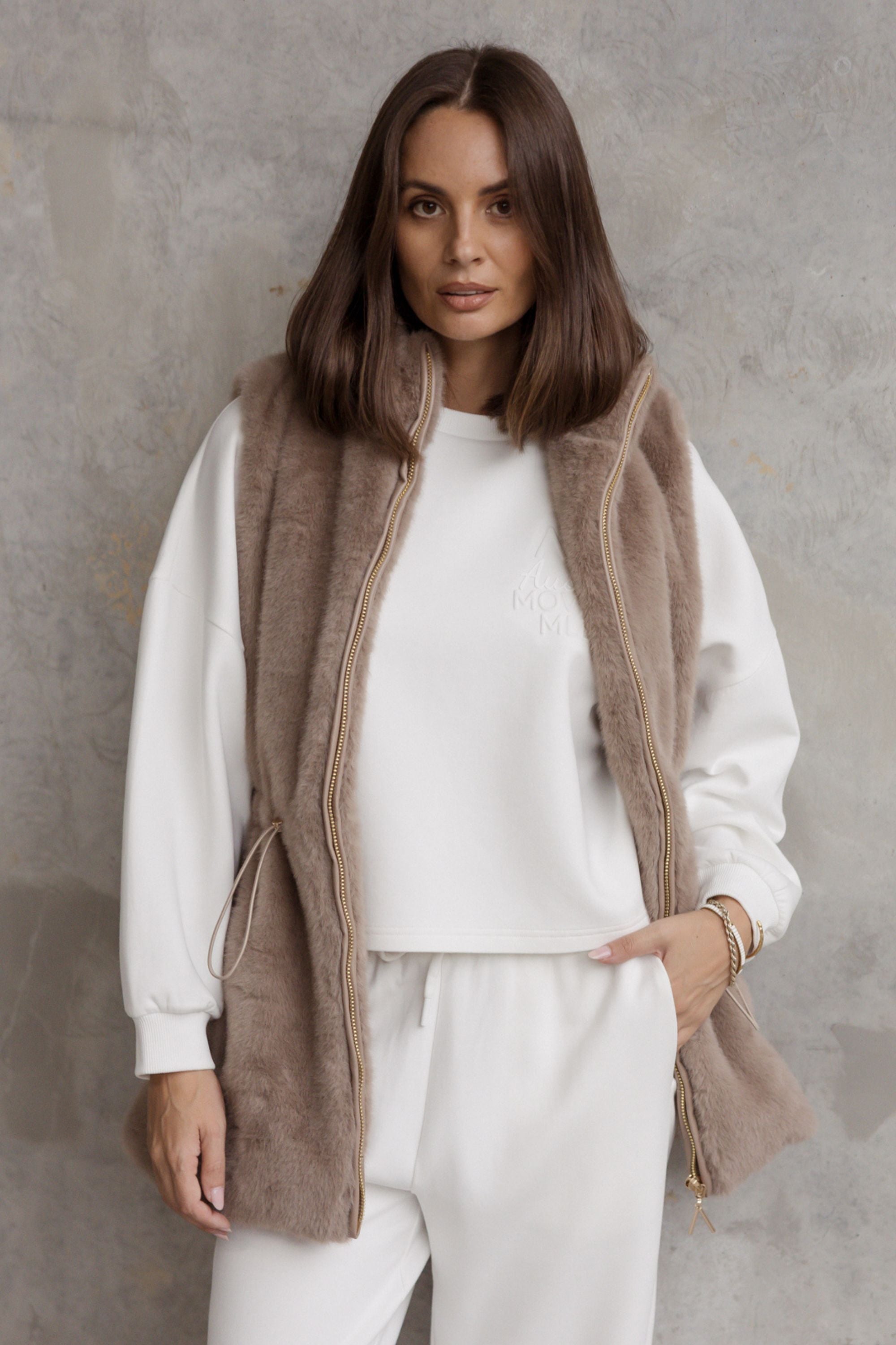 DUKE Faux Vest Coco