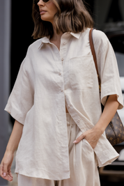 ROGUE Shirt Linen Stone