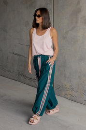 ALADIN Pants Green/Pink