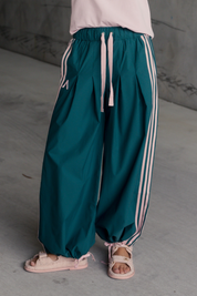ALADIN Pants Green/Pink
