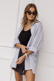 MARCO Shirt White Stripe