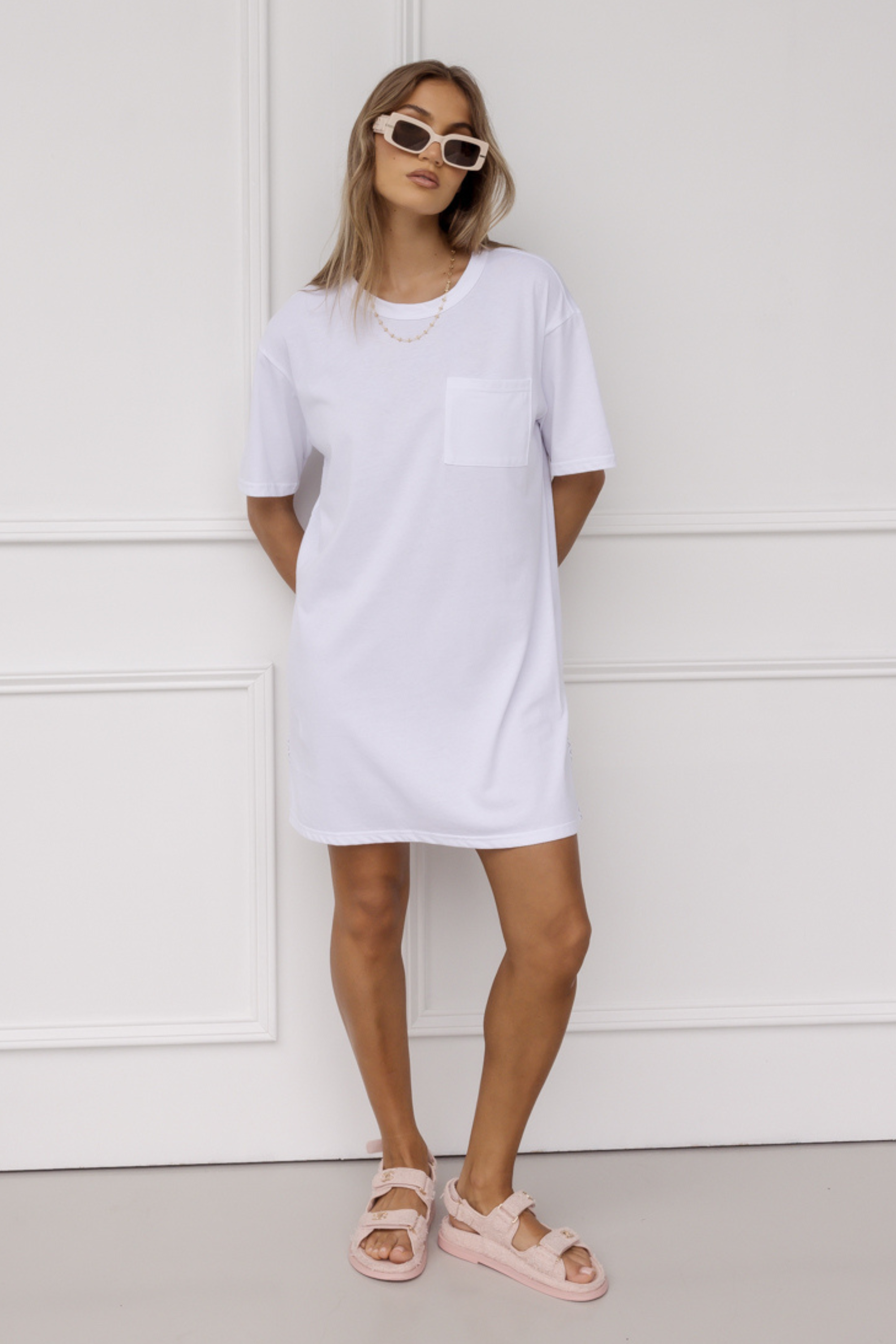 TRELLO Dress White