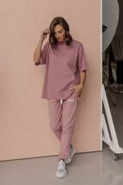 JINKS T-shirt Dusty Pink