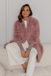 SUTTI Faux Jacket Smokey Plum
