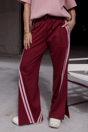 JITSUM Pants Burgundy