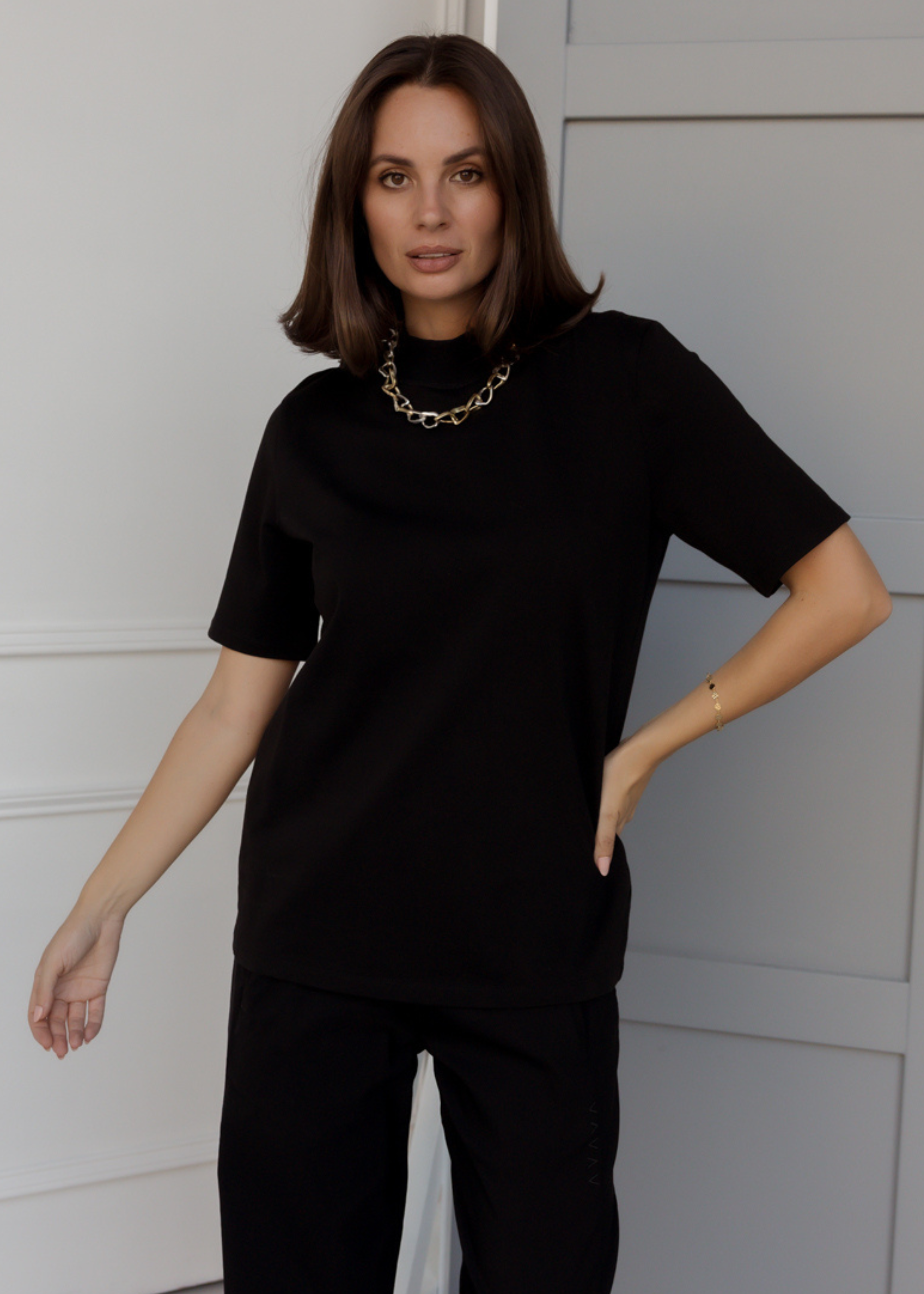 RUBY Long Sleeve Top Black