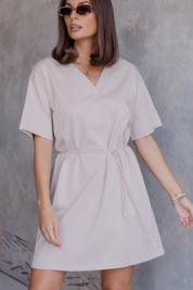 NIX Mini Dress Stone