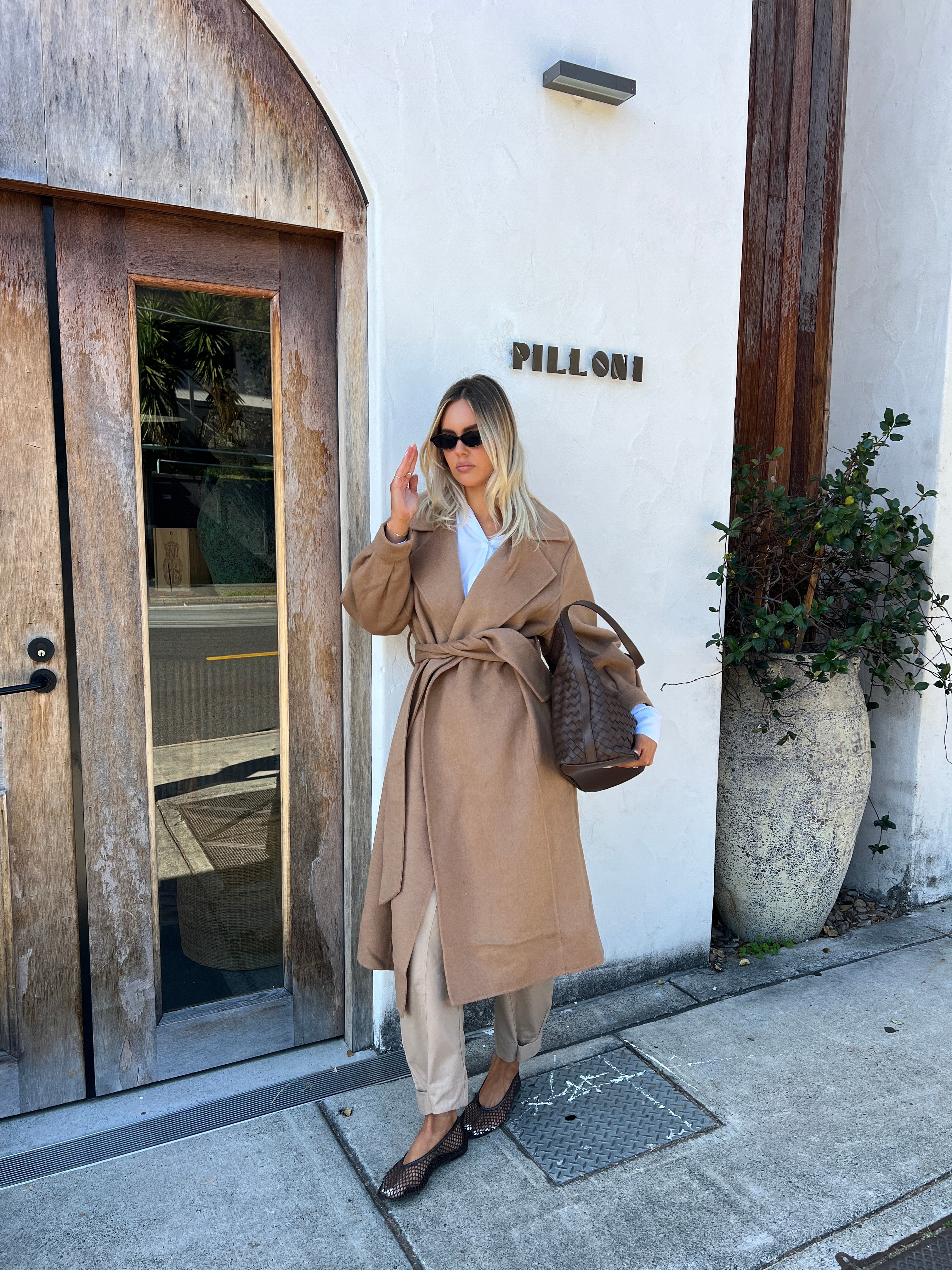 RAFEL Coat Tan