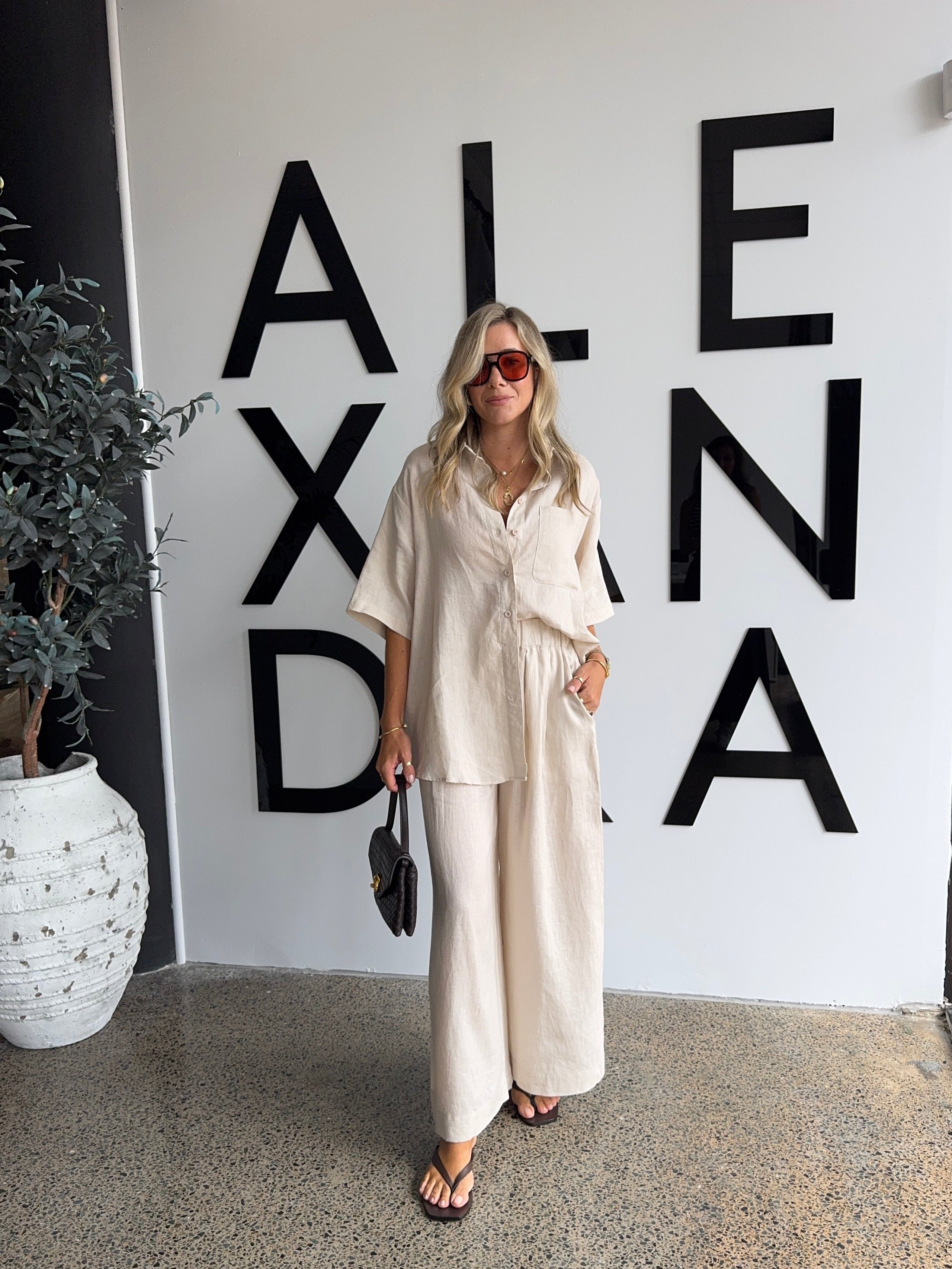 ROGUE Shirt Linen Stone