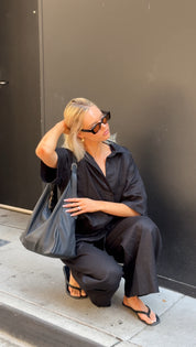 ROGUE Shirt Linen Black