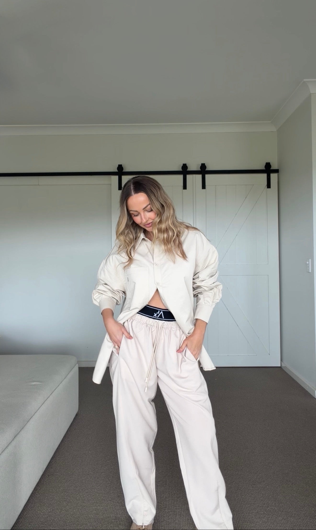 NOIR Pants Stone