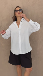 BURDOCK Shirt White