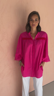 VICTOR Blouse Hot Pink