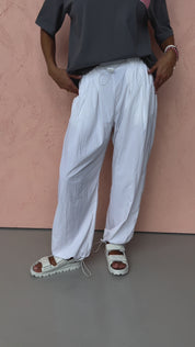 REM Pants White