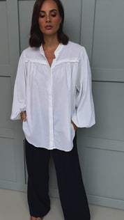 VICTOR Blouse White