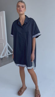 SUSSEX Dress Navy