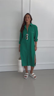 OSKO Dress Emerald