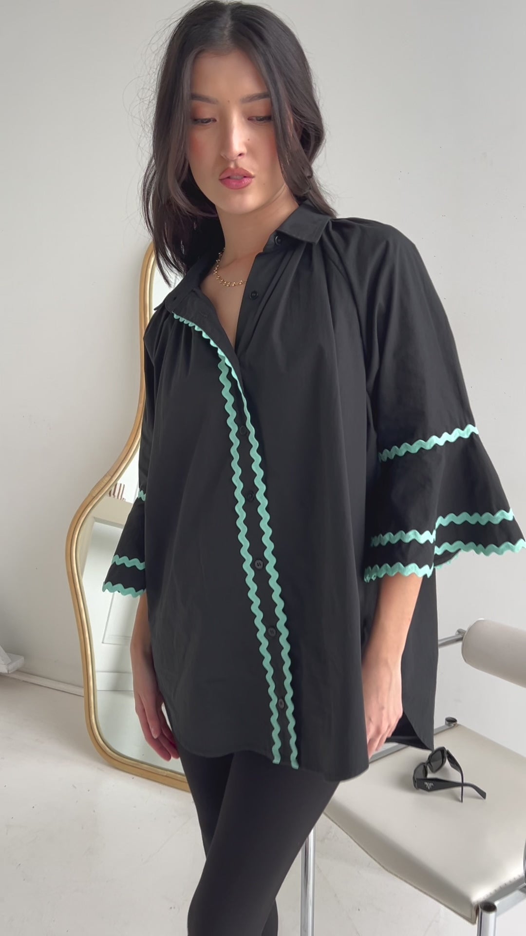 TALULA Blouse Black