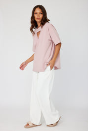 MARCUS T-Shirt Smokey Plum