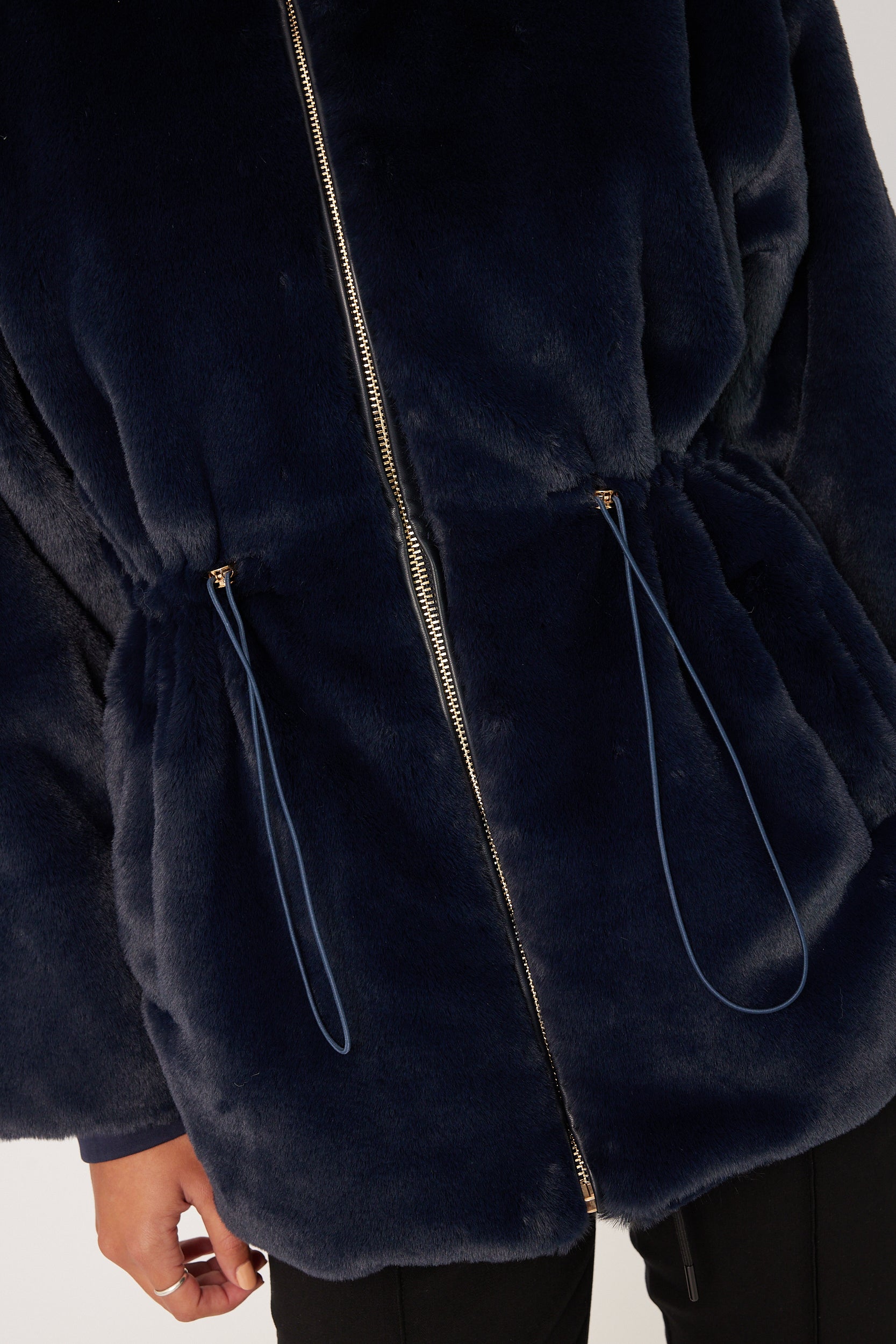 RAFFERTY Faux Jacket Navy