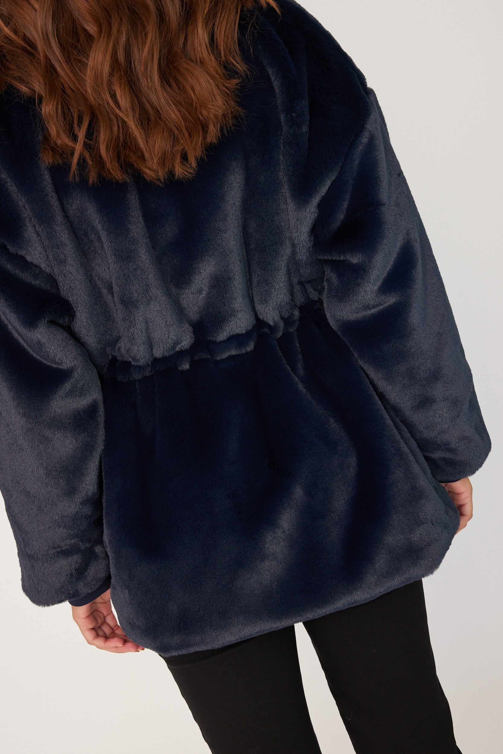 RAFFERTY Faux Jacket Navy