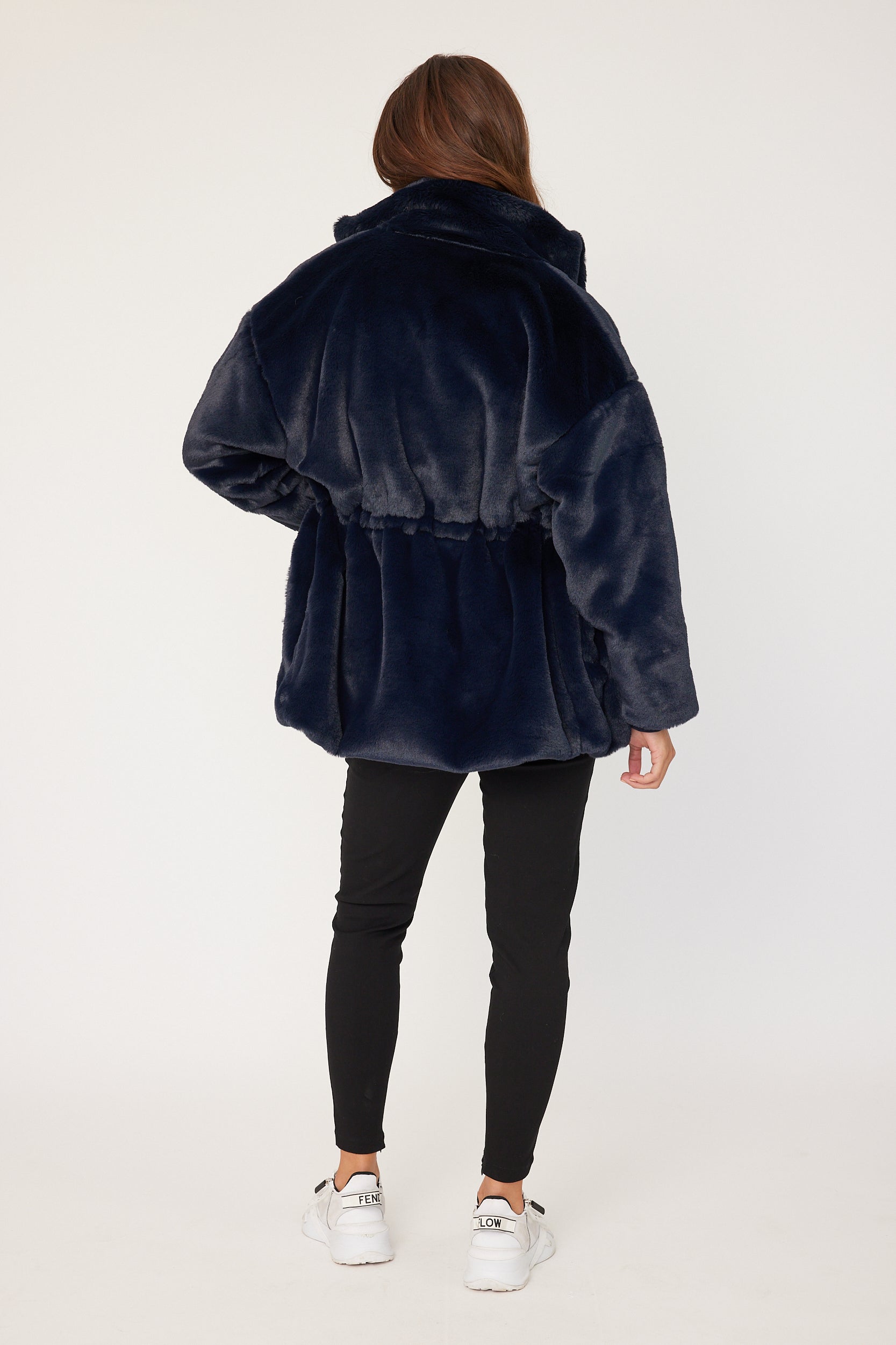 RAFFERTY Faux Jacket Navy