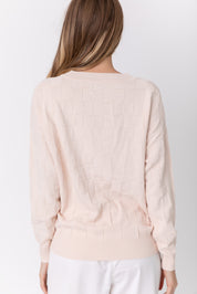 WESTLEY Knit Jumper Beige