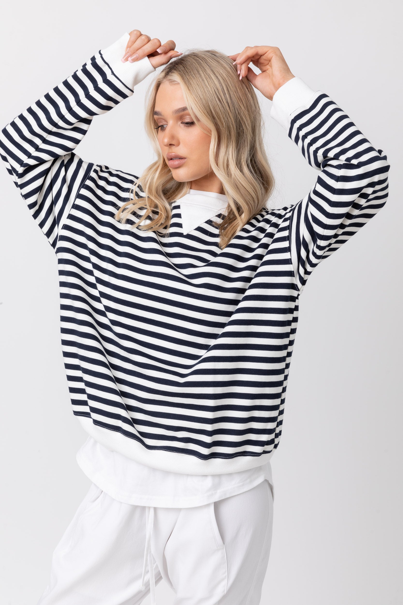 MACCAN Navy Stripe