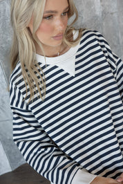 MACCAN Navy Stripe