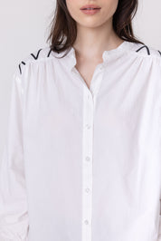KNIGHT Blouse White