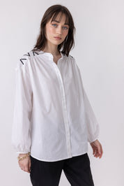 KNIGHT Blouse White