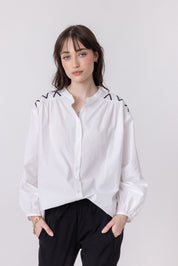 KNIGHT Blouse White